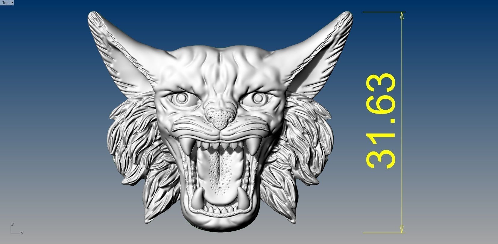 FOX ANIMAL 3D print model_5