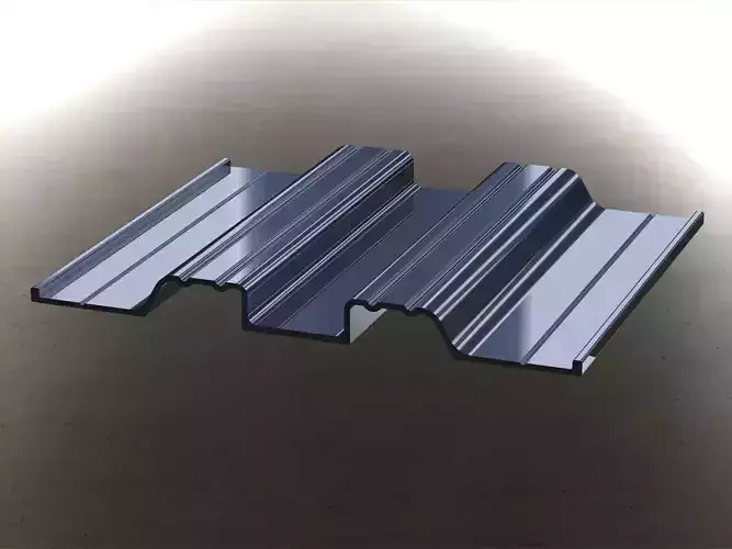 Aluminum Extruded Truck or Trailer  Deck Plank MOD AL-041ap 