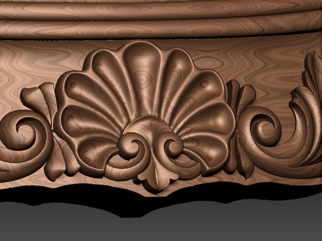  Decor for furniture  3D model_4