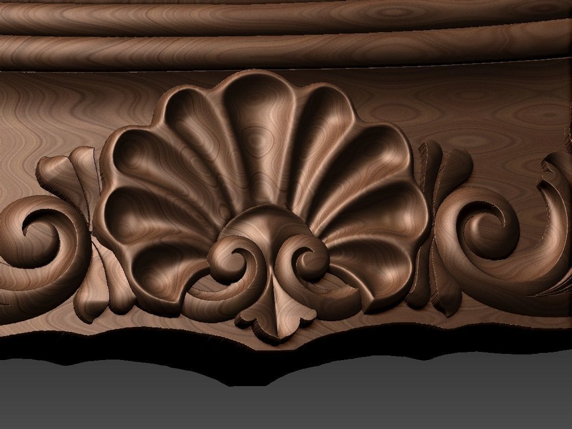  Decor for furniture  3D model_3