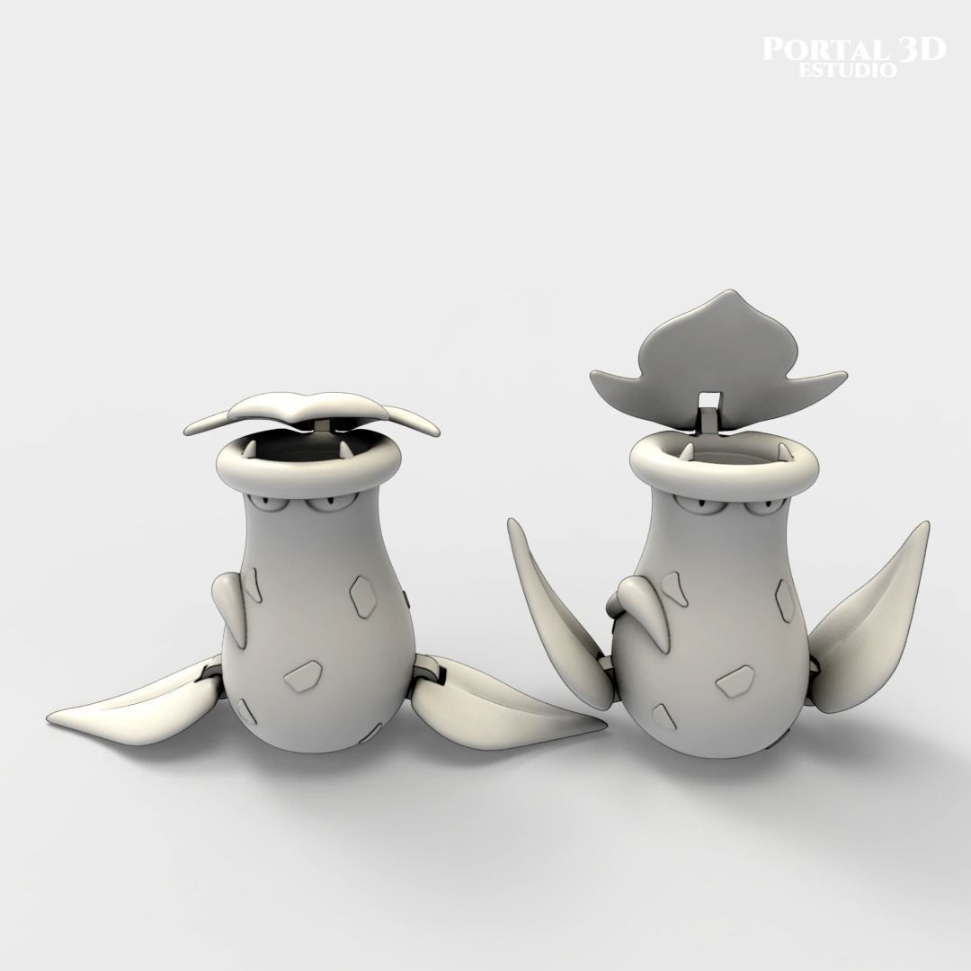 POKEMON VICTREEBEL ARTICULATED 3D print model_6