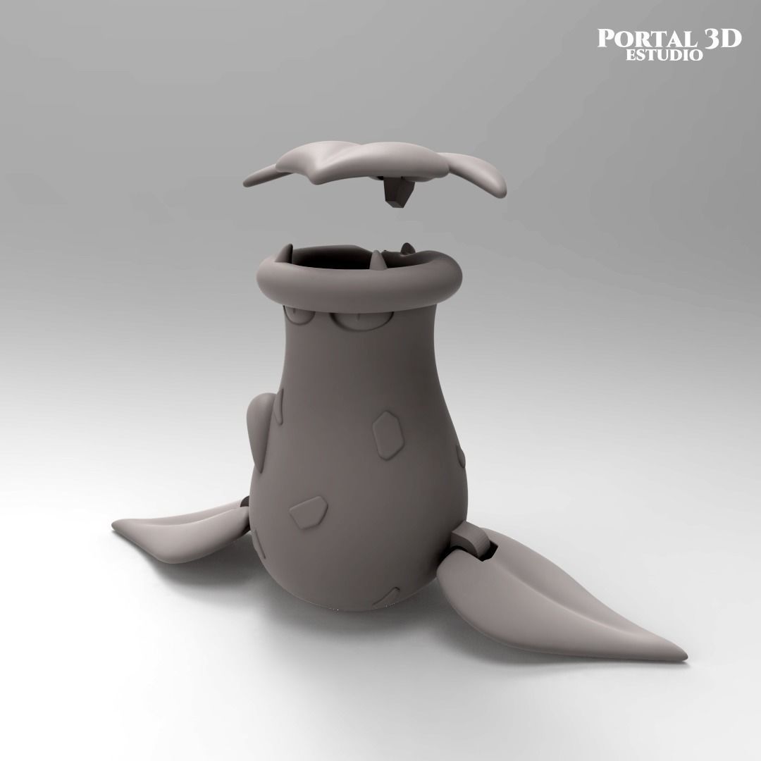 POKEMON VICTREEBEL ARTICULATED 3D print model_5