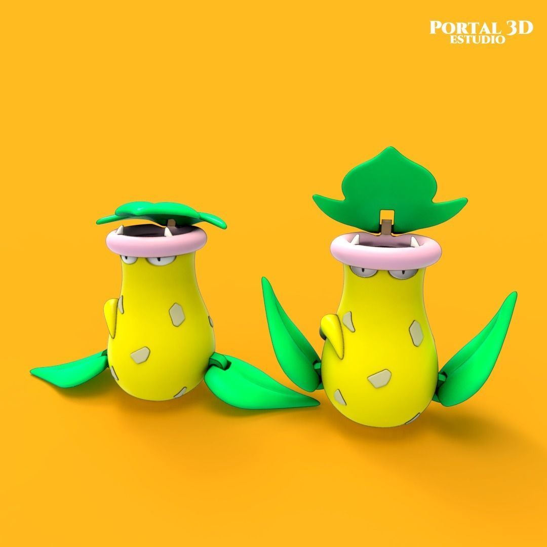 POKEMON VICTREEBEL ARTICULATED 3D print model_3