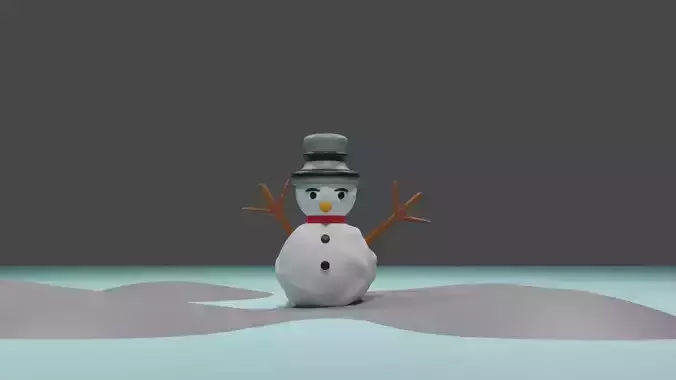 SNOWMAN 3D print model