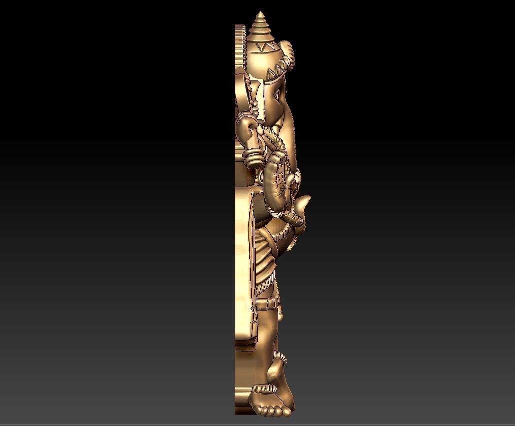 VINAYAGAR PENDENT 3D print model_4