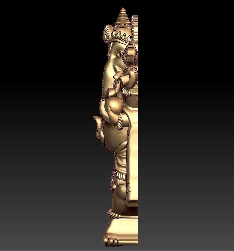 VINAYAGAR PENDENT 3D print model_2