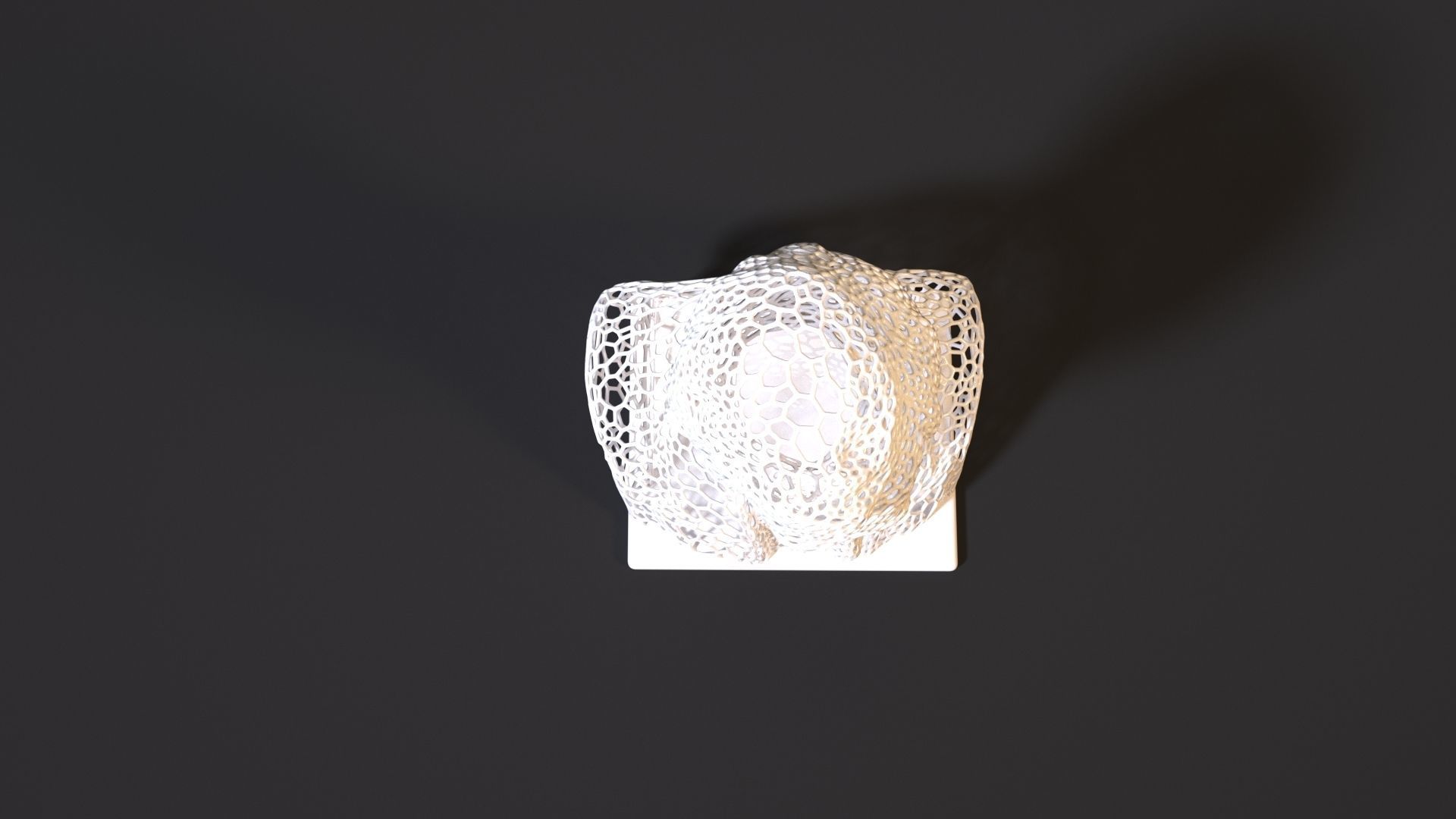 Bust Abraham Lincoln 3D print model_8