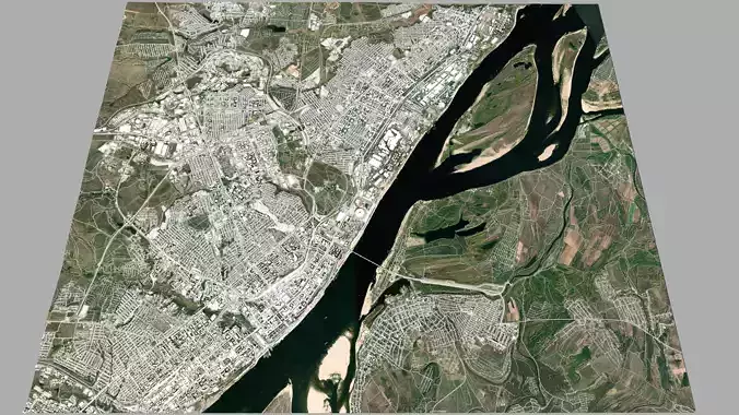 Cityscape Volgograd Russia