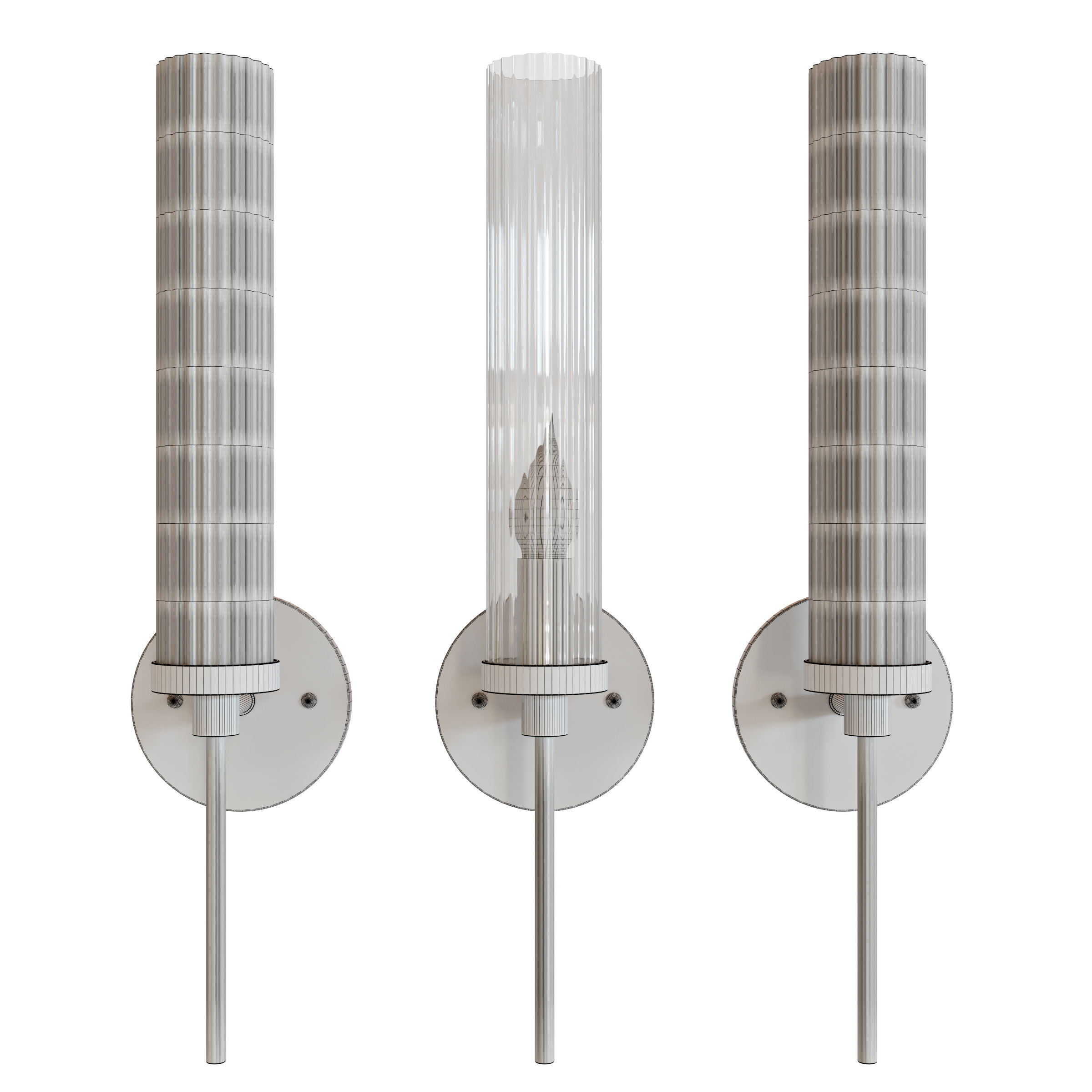 Currey Bellings Wall Sconce 3D model_1