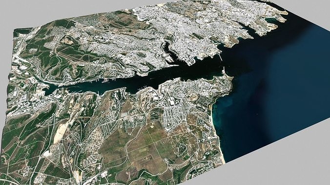 Cityscape Sevastopol Ukraine 3D model 5