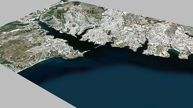 Cityscape Sevastopol Ukraine 3D model 6