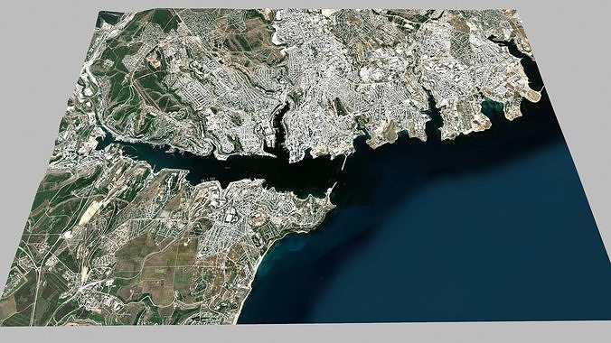 Cityscape Sevastopol Ukraine 3D model 2