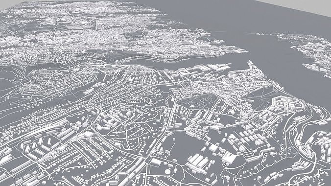 Cityscape Sevastopol Ukraine 3D model 4