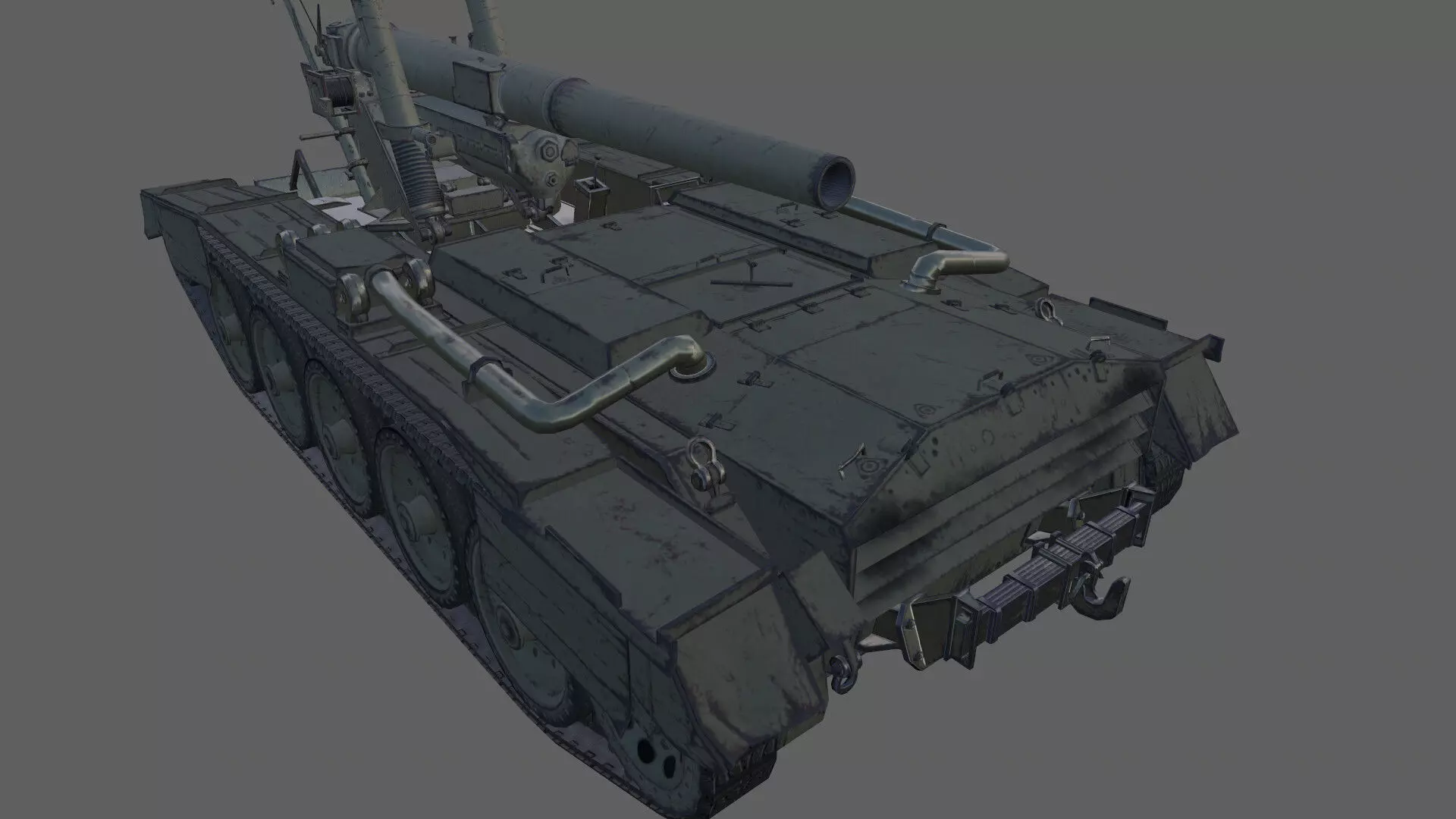 GB29 Crusader 5inch Low-poly 3D model_0