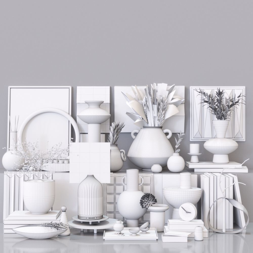 Decorative set RPM 1997 3D model_6