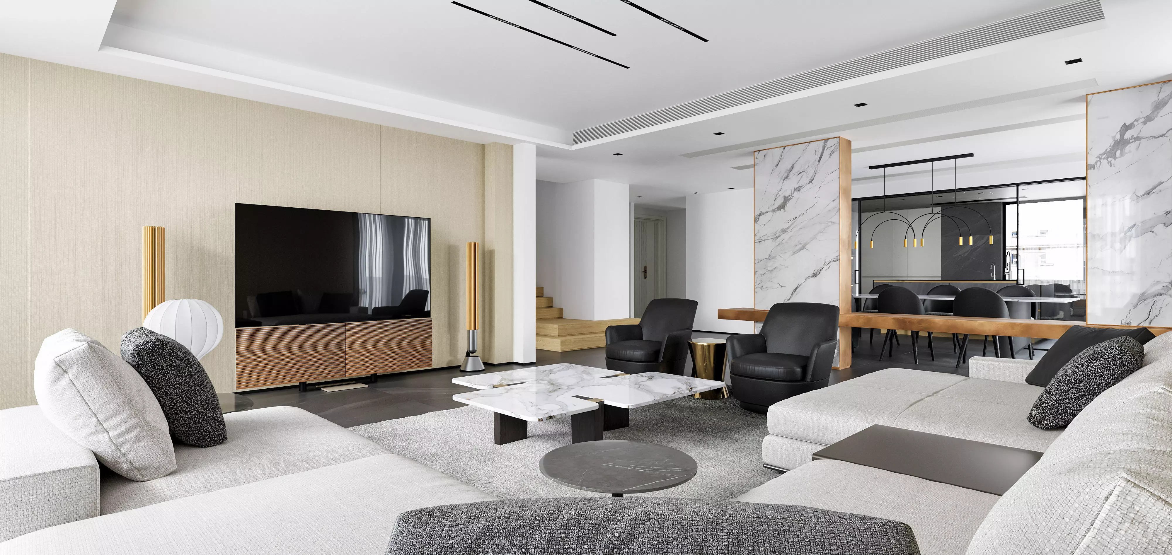 Modern Apartment Design 3d model 3D model