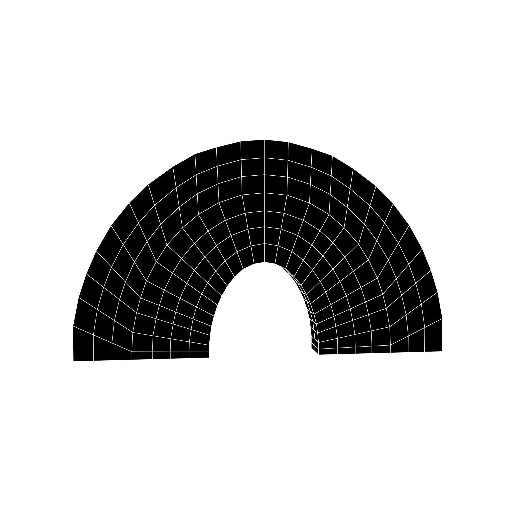 Rainbow v1 002 Low-poly 3D model_4