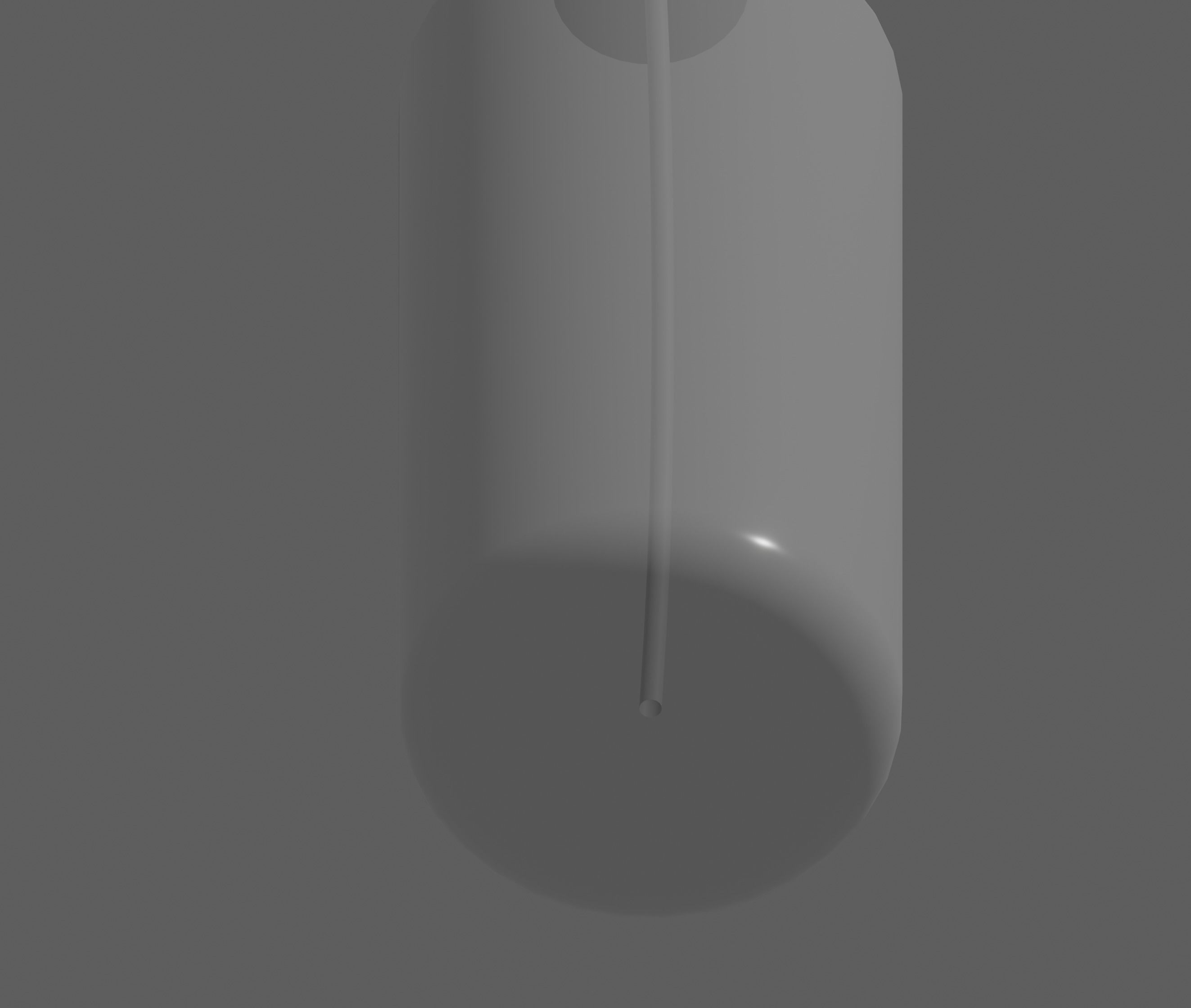 Spray Bottle Low-poly 3D model_9