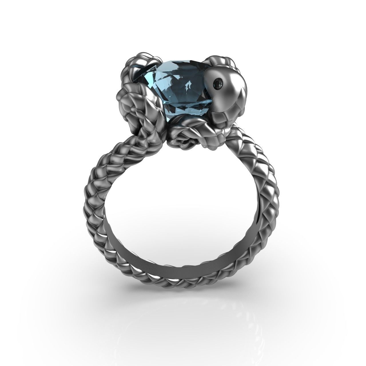 Snake Ring R 33-2 3D print model_14