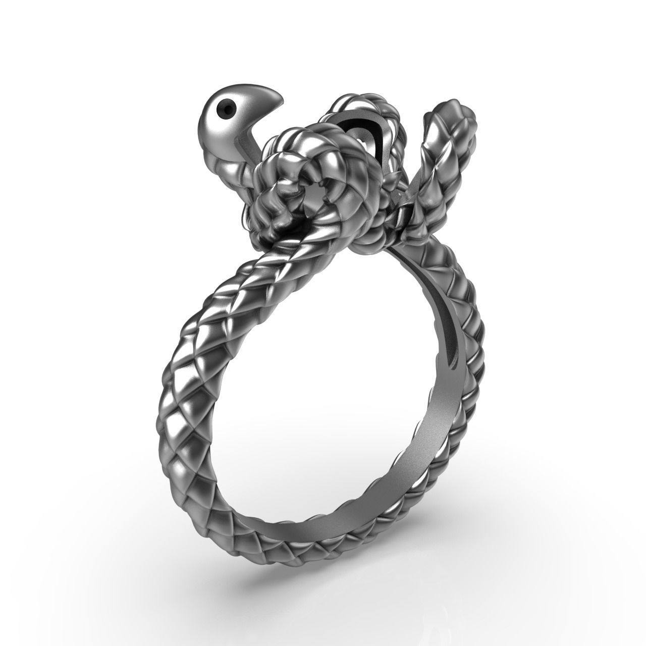 Snake Ring R 33-2 3D print model_16
