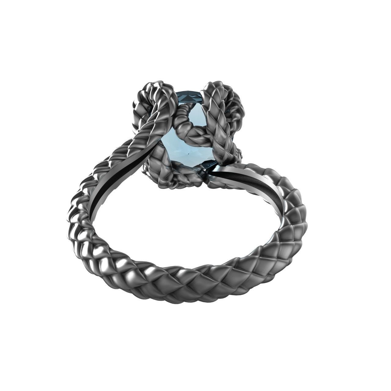 Snake Ring R 33-2 3D print model_11