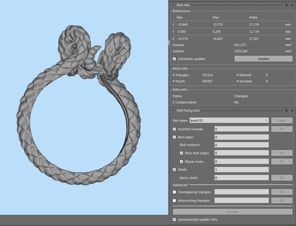 Snake Ring R 33-2 3D print model_6