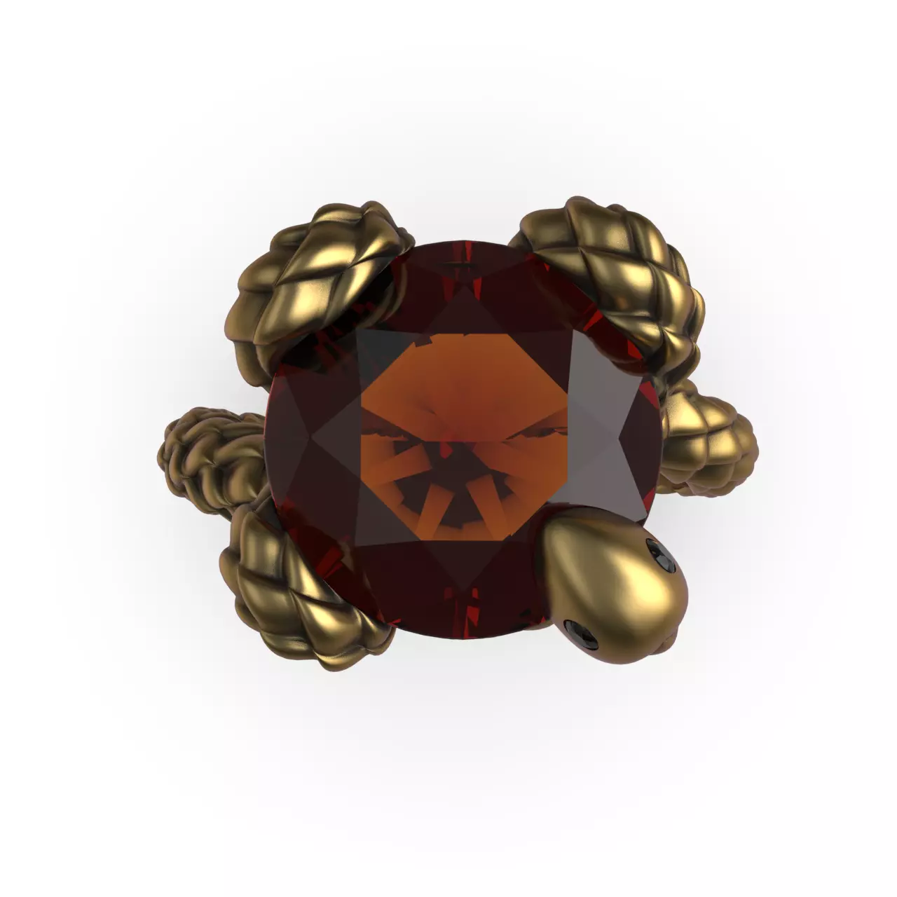 Snake Ring R 33-2 3D print model_0