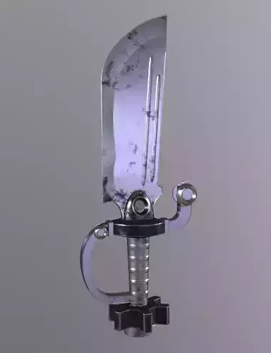 Knife PBR 4K sword