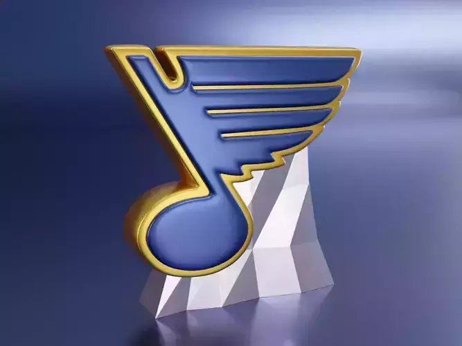 Saint Louis Blues Cup 3D print model