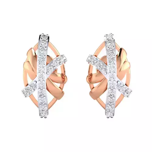 Women Earrings STL OBJ FBX Renders Details
