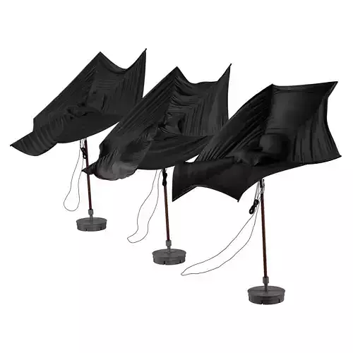 Umbrella outdoor by the wind IKEA Betso Lindoja pack2