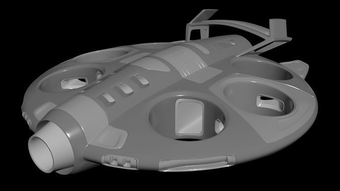 Dutch Industrial Space Company - Concept 06 3D model