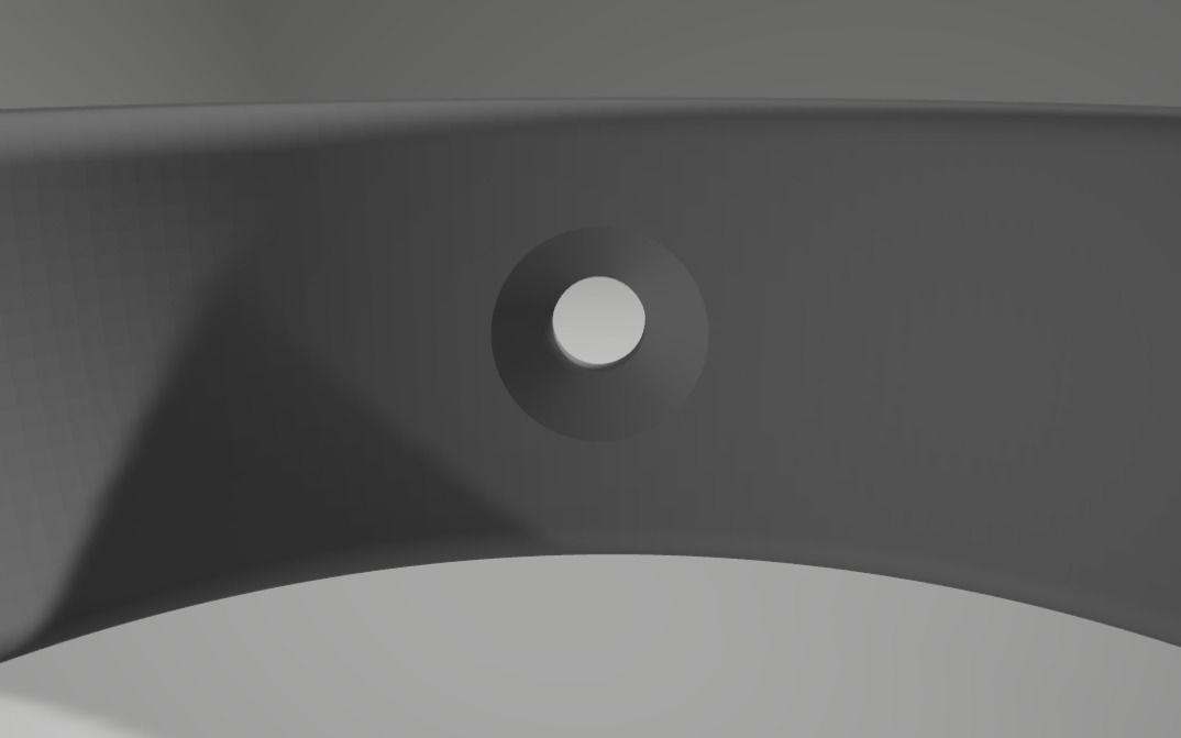 Holder for Fibaros the Eye 3D print model_4