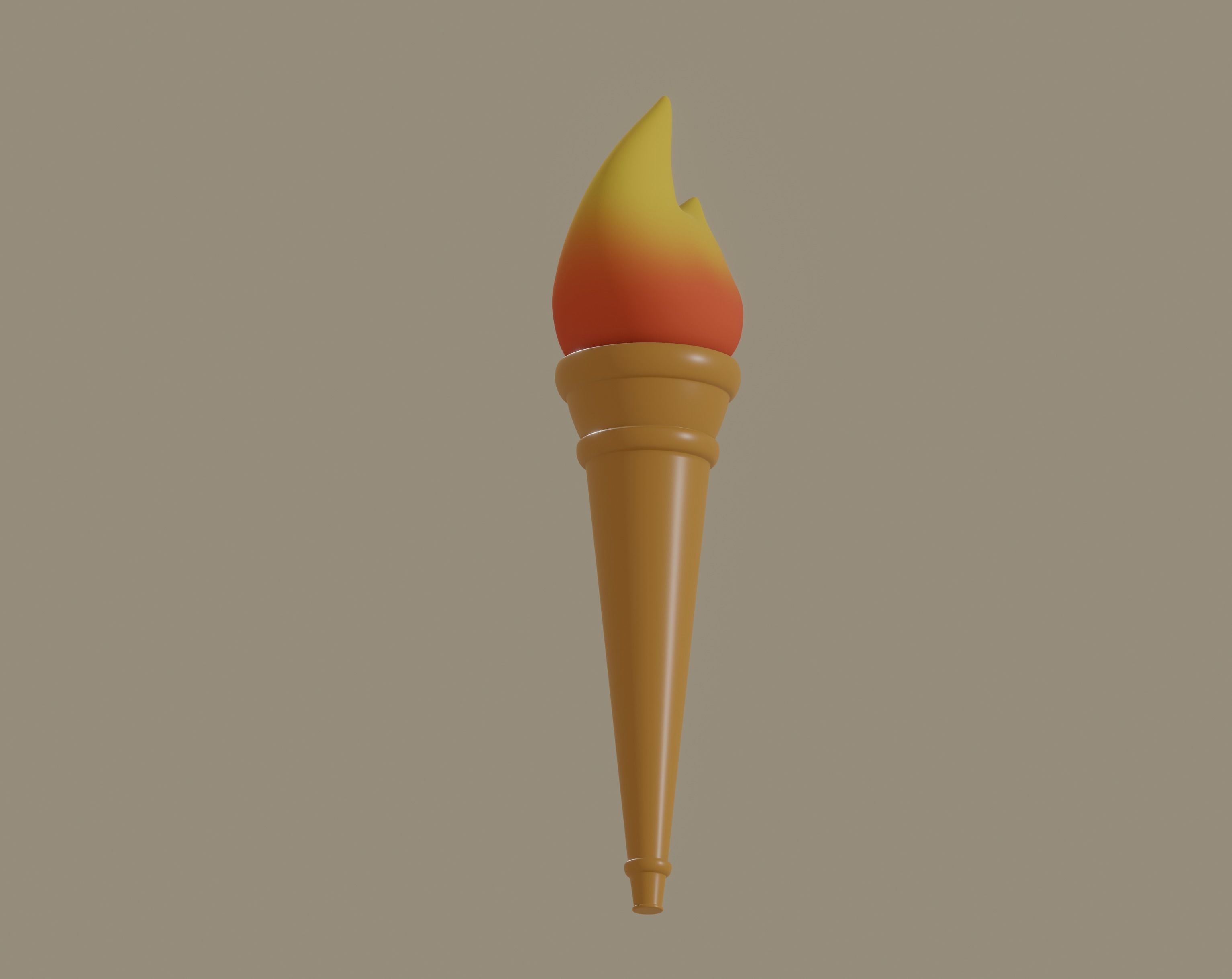 Torch 3D model_7
