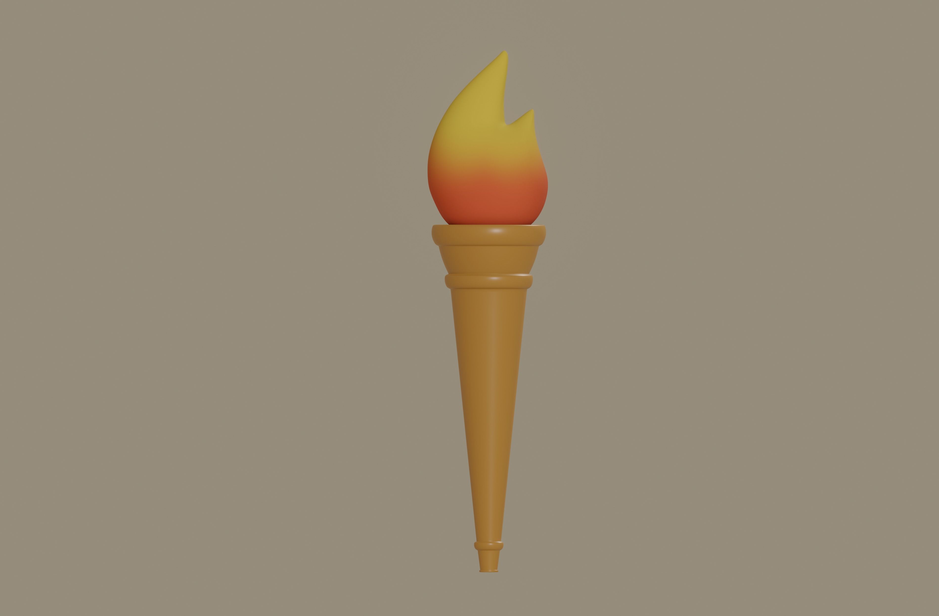 Torch 3D model_1