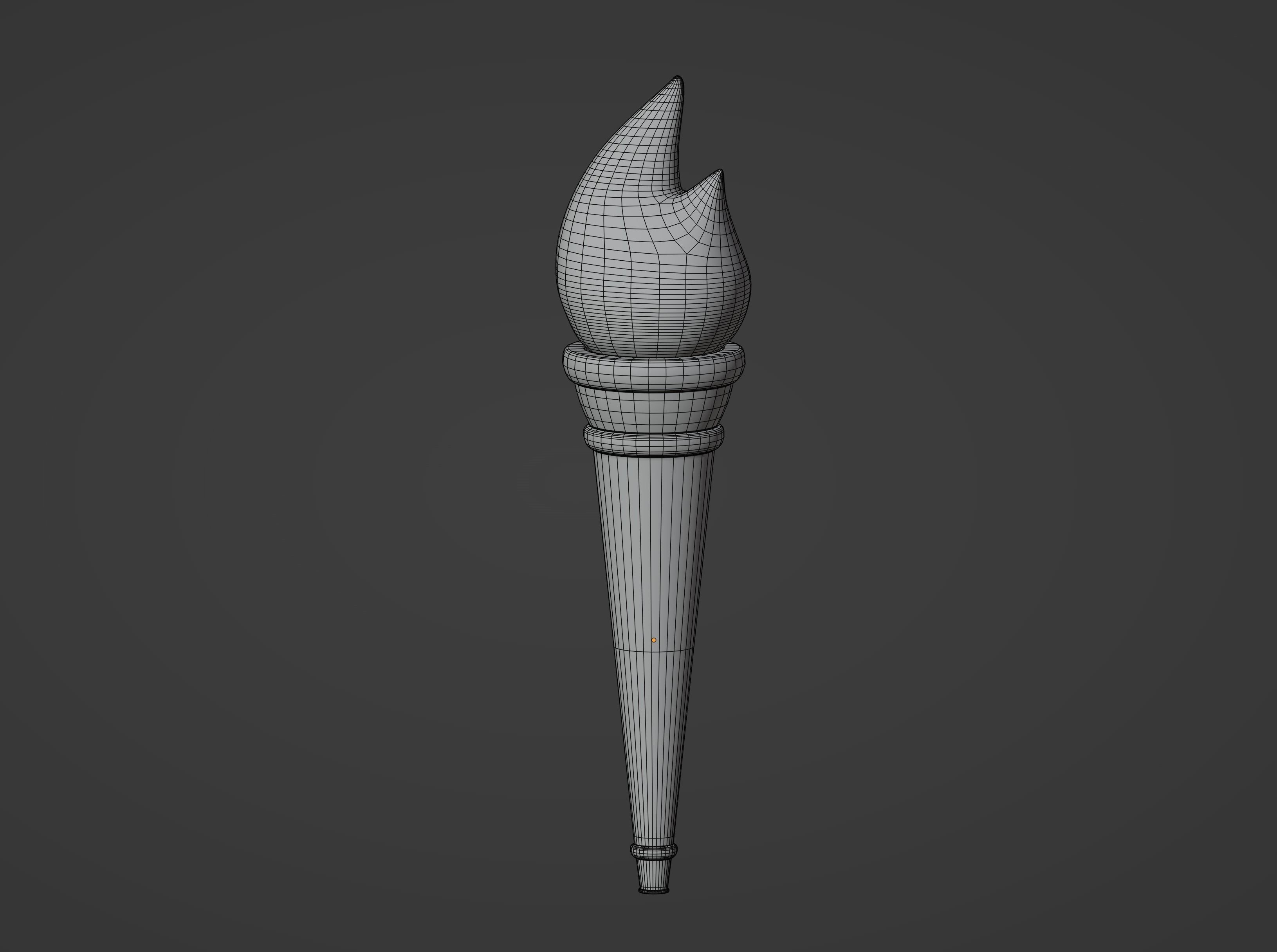 Torch 3D model_12
