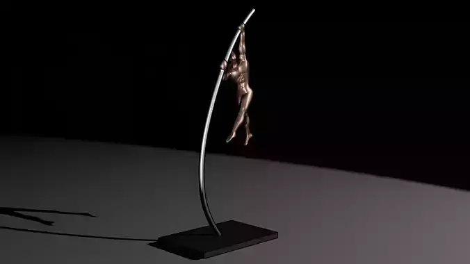 Athletic Man Figure 3D print model