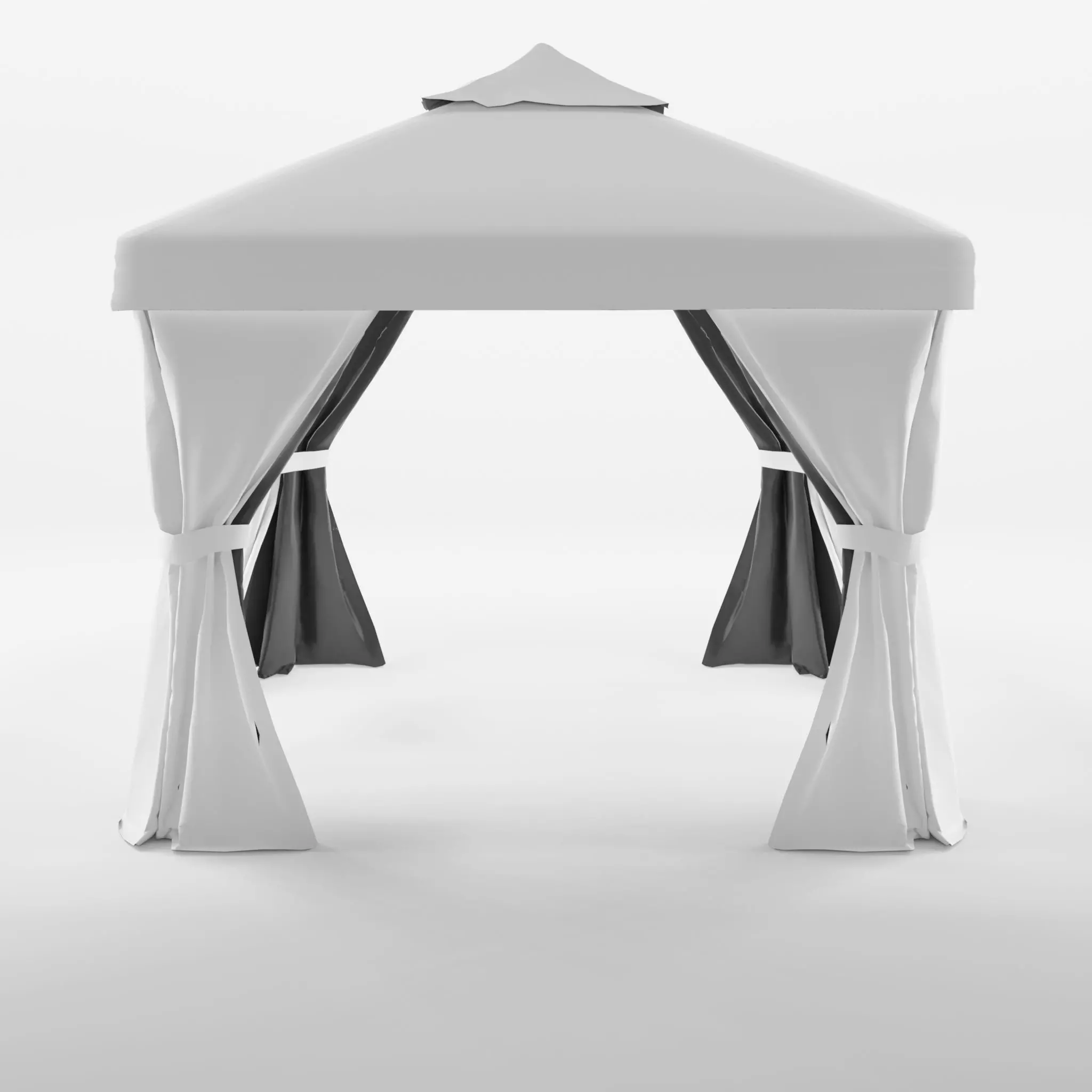 Gothenburg Gazebo Complete Set 3D Model Low-poly 3D model_0