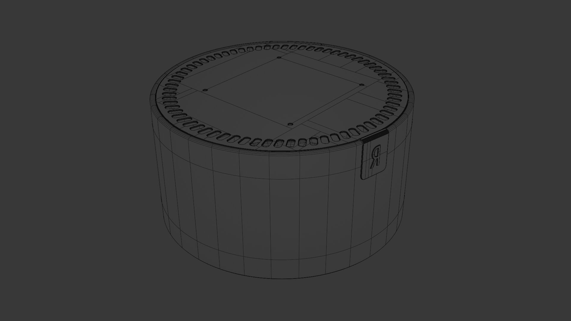 Yandex Station Mini 3D model_7