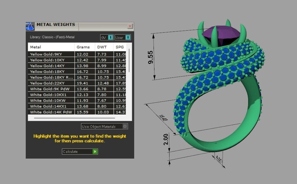 TRINITY RUBAN SOLITAIRE RING 3D print model_4