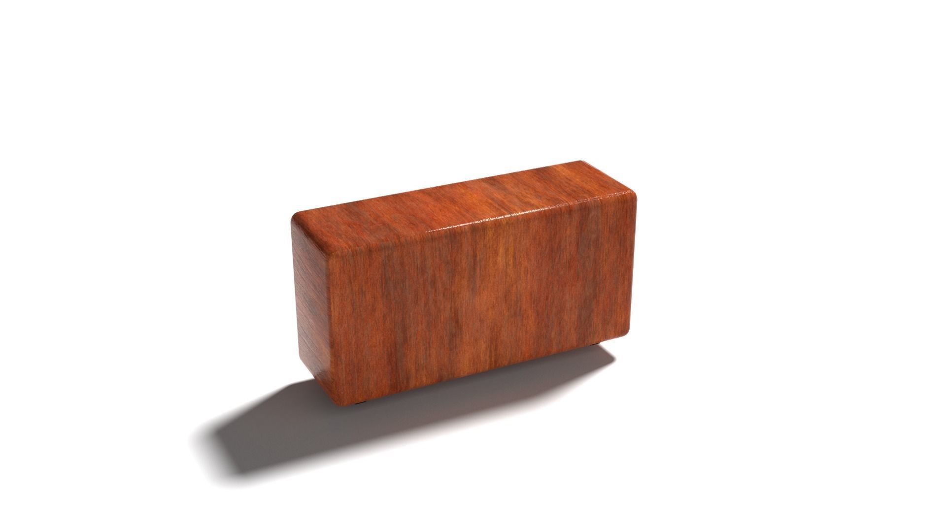 Retro Radio 3D model_5