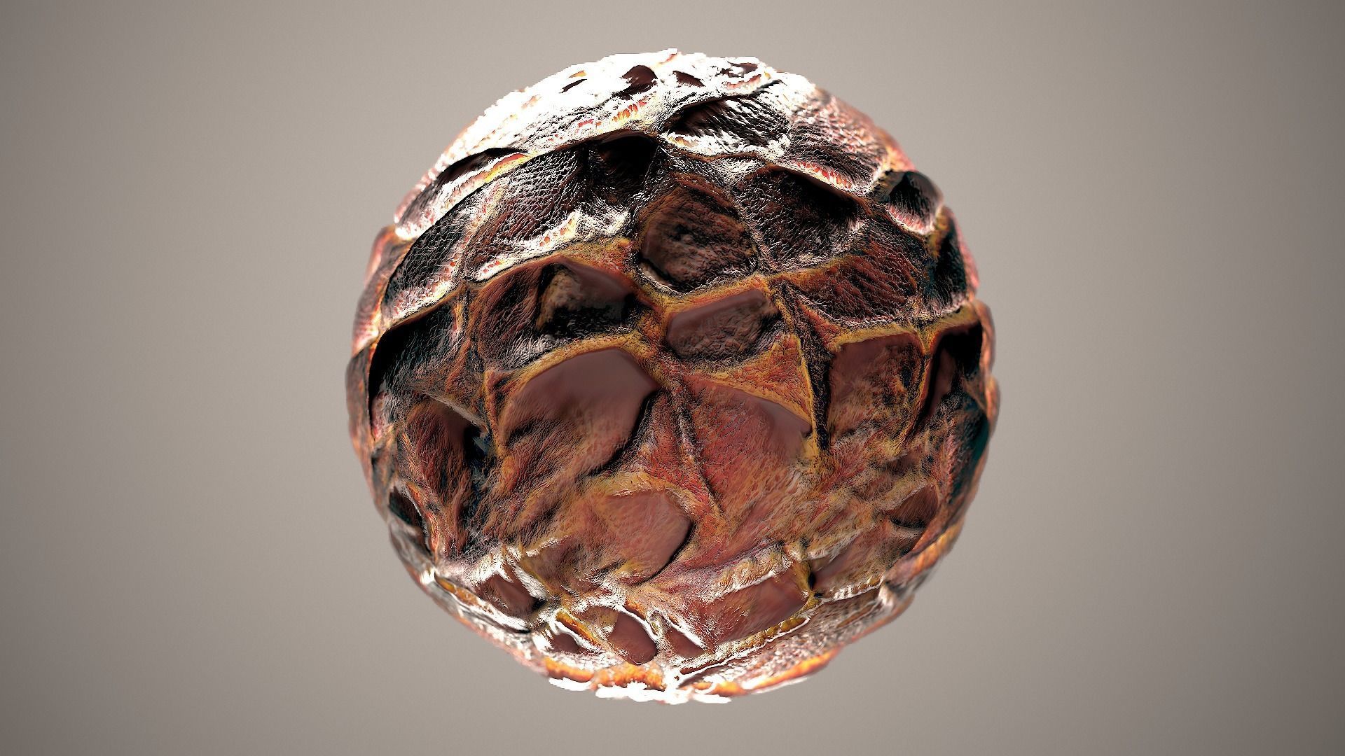 10 Materials Skin Dragon Seamless PBR Volume 20 Texture_5