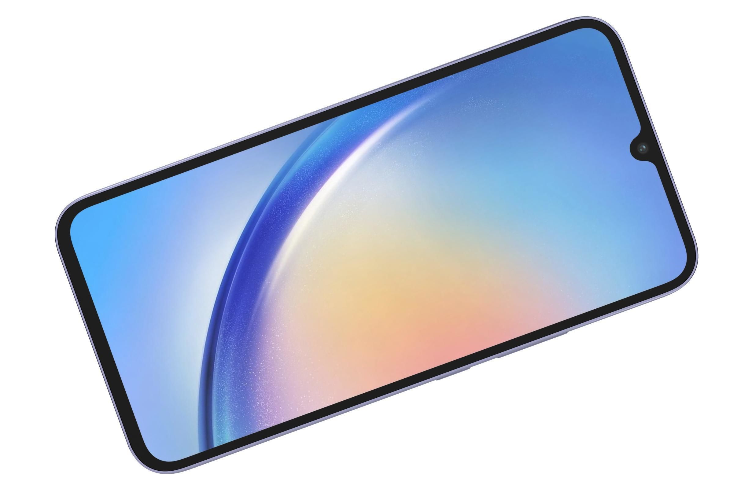 Samsung Galaxy A34 Blue 3D model_8