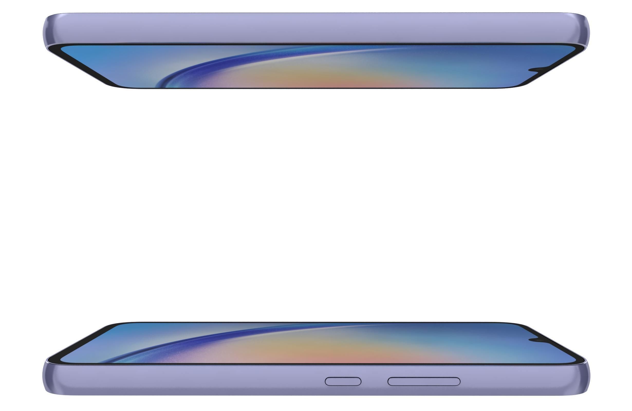 Samsung Galaxy A34 Blue 3D model_11