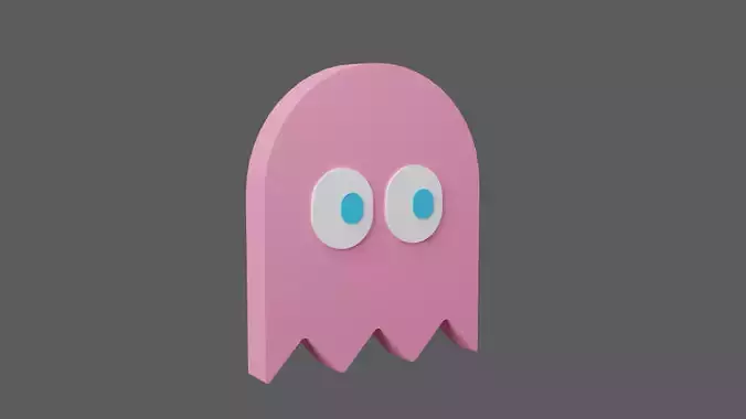 Pacman Ghost Pinky