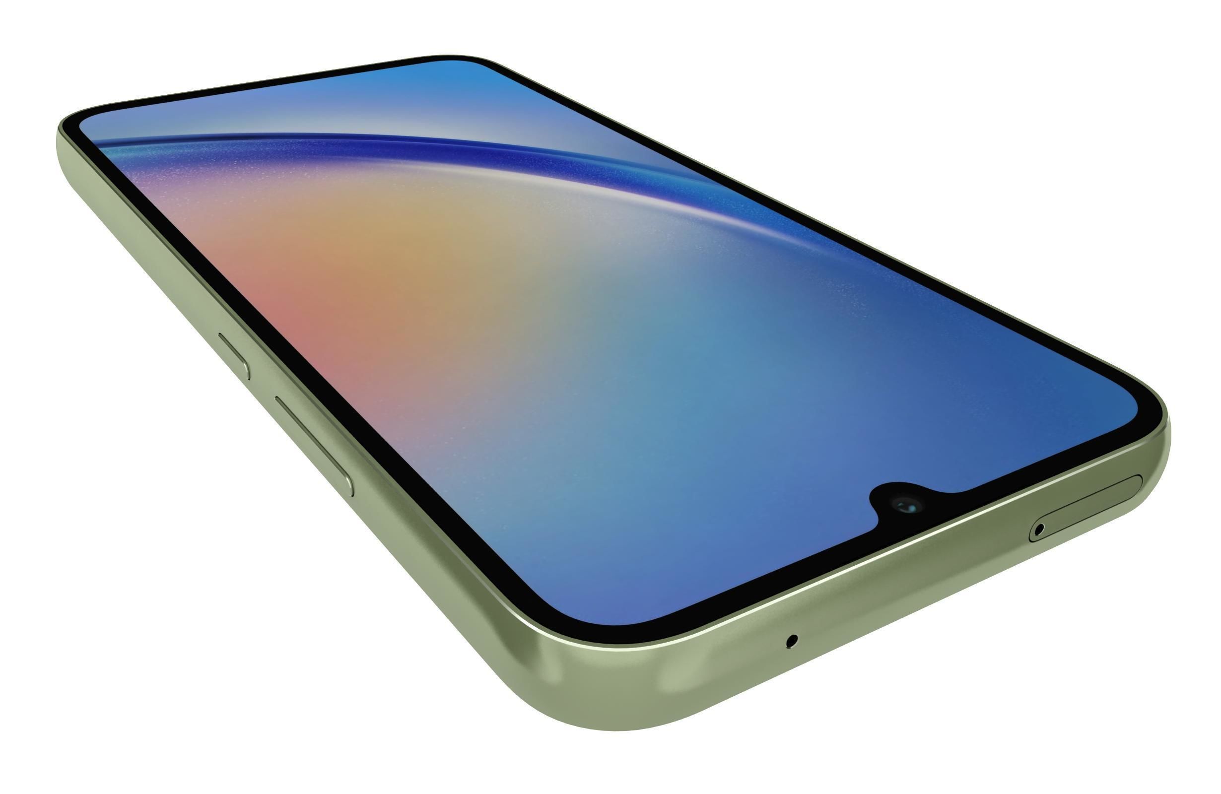 Samsung Galaxy A34 Green 3D model_13