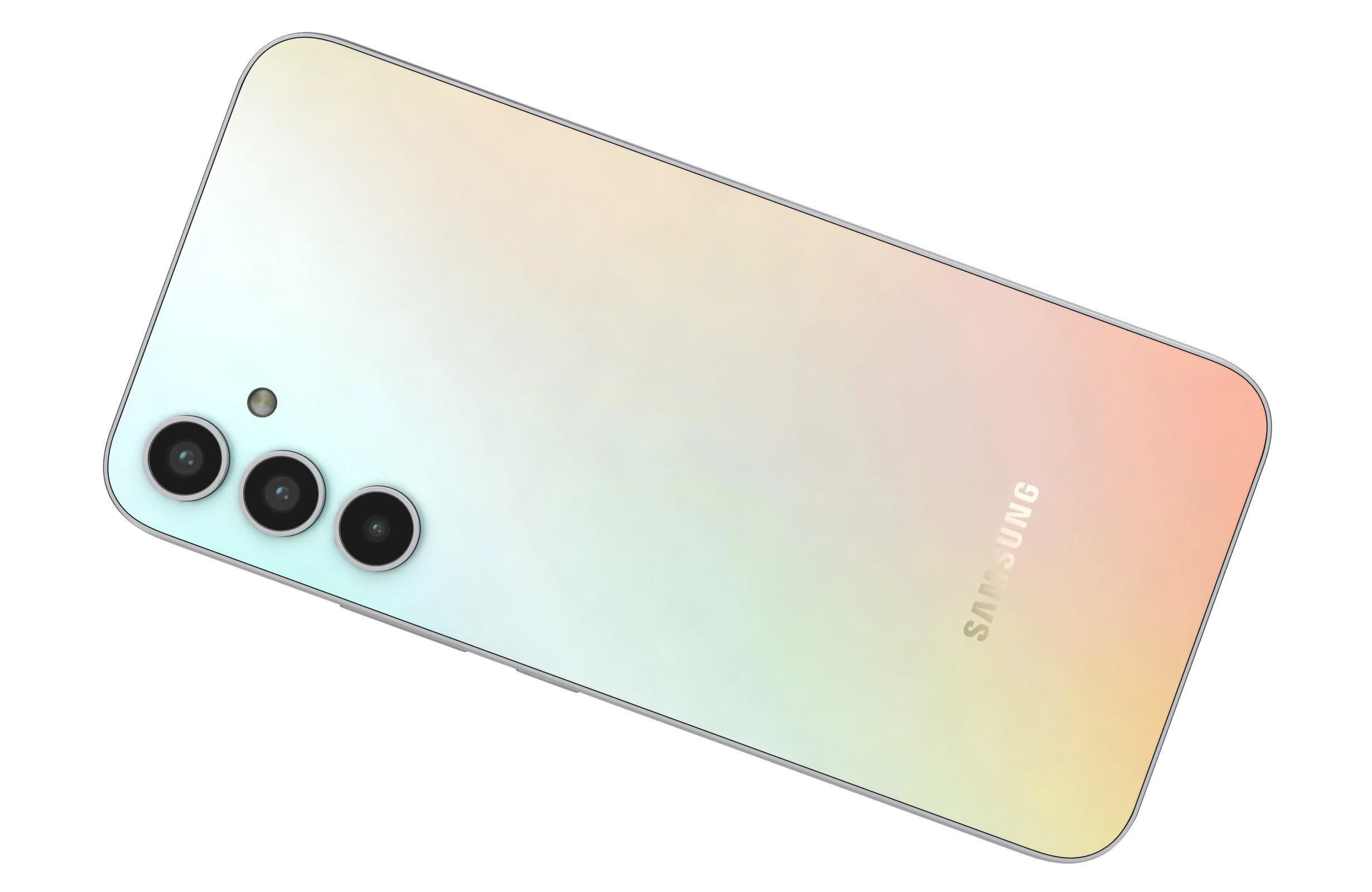 Samsung Galaxy A34 White 3D model_11