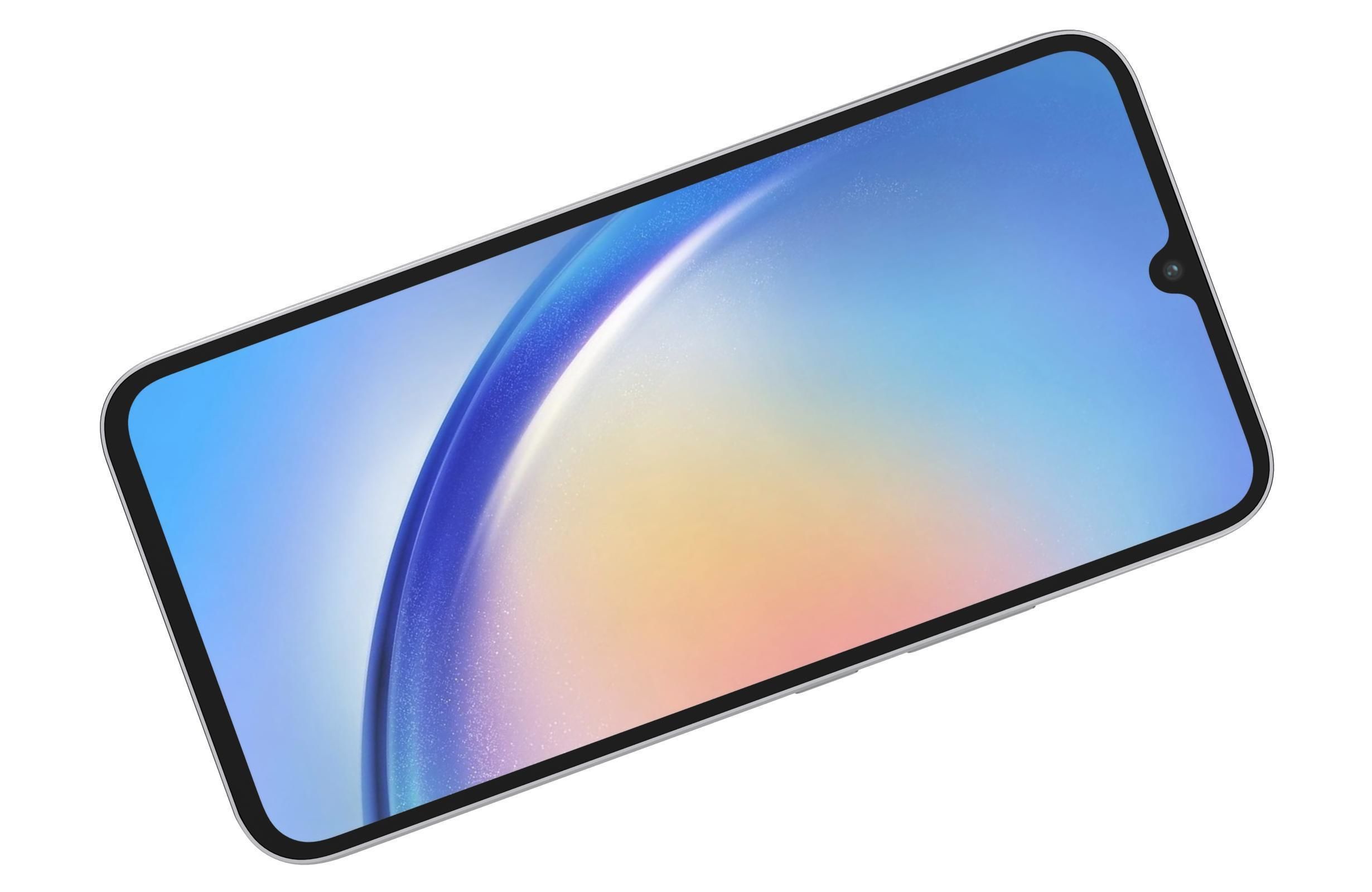 Samsung Galaxy A34 White 3D model_10