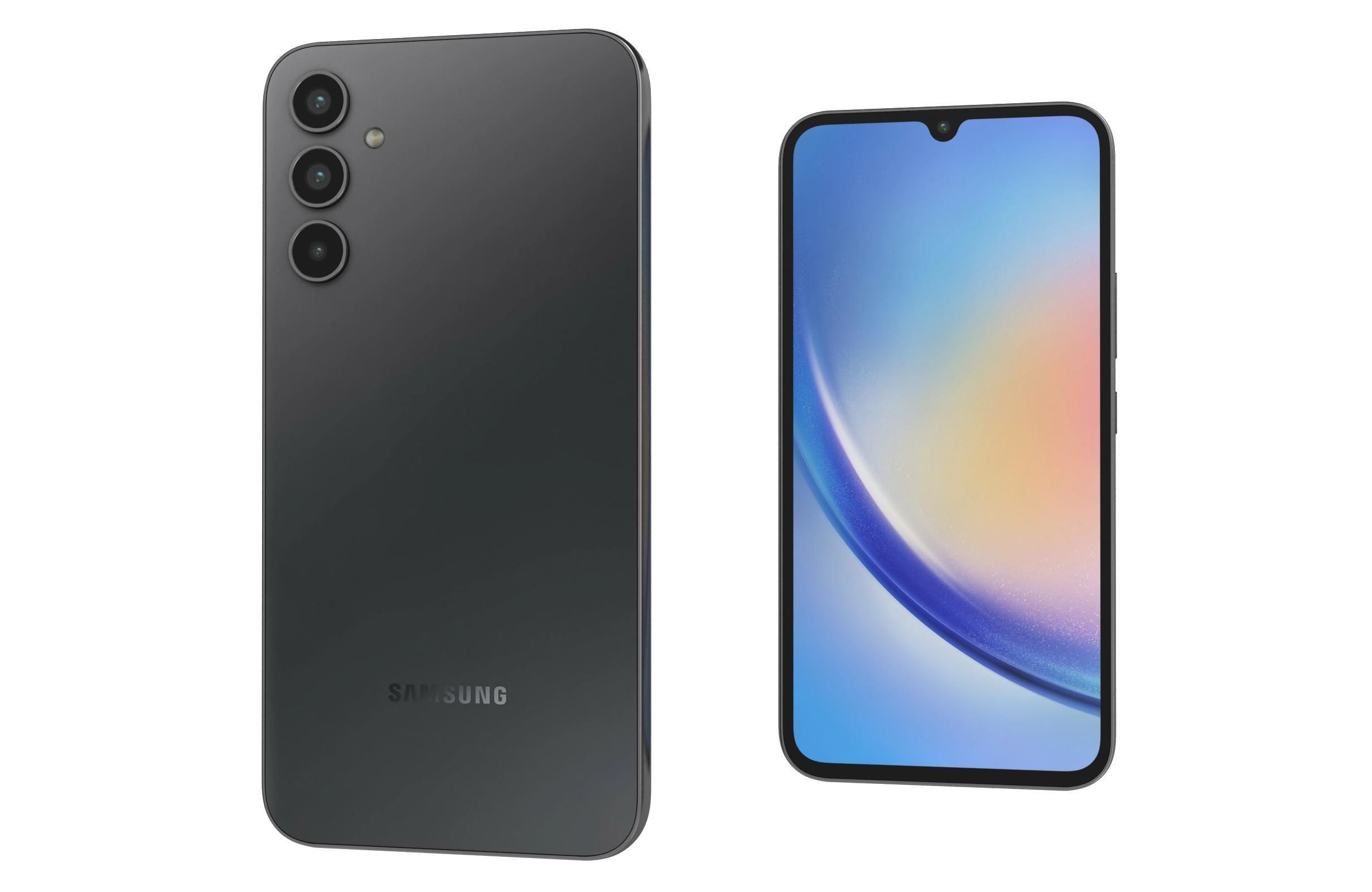 Samsung Galaxy A34 All Colors 3D model_34