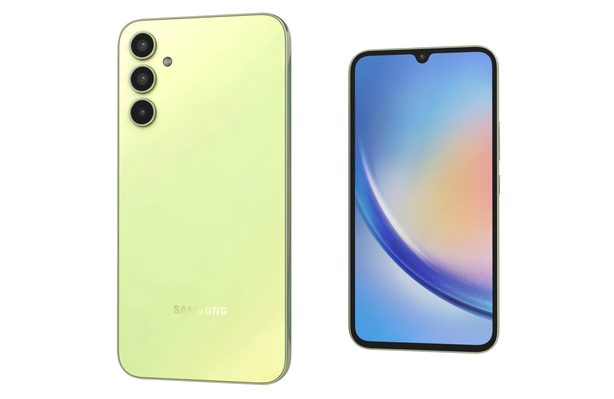 Samsung Galaxy A34 All Colors 3D model_16